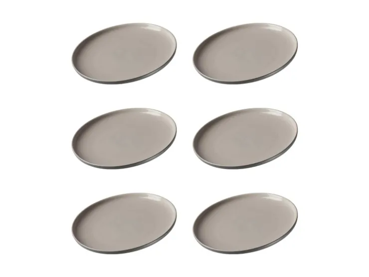 Ritzenhoff & Breker Geschirr<Jasper Dessertteller 19 cm 6er Set Grau
