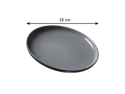 Ritzenhoff & Breker Geschirr<Jasper Dessertteller 19 cm 6er Set Schwarz