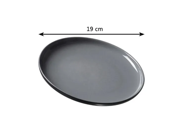 Ritzenhoff & Breker Geschirr<Jasper Dessertteller 19 cm 6er Set Schwarz