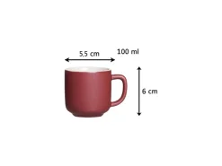 Ritzenhoff & Breker Geschirr<Jasper Espressotasse mit Untertasse 100 ml 4er Set Beere