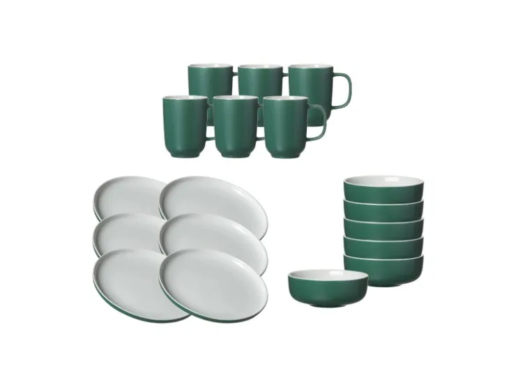 Ritzenhoff & Breker Geschirr<Jasper Frühstücks-Set 18-teilig Grün