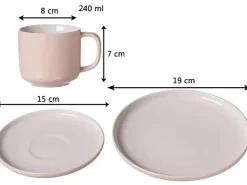 Ritzenhoff & Breker Geschirr<Jasper Kaffeeservice 12-teilig Rosa