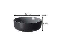 Ritzenhoff & Breker Geschirr<Jasper Müslischale 14 cm 6er Set Schwarz