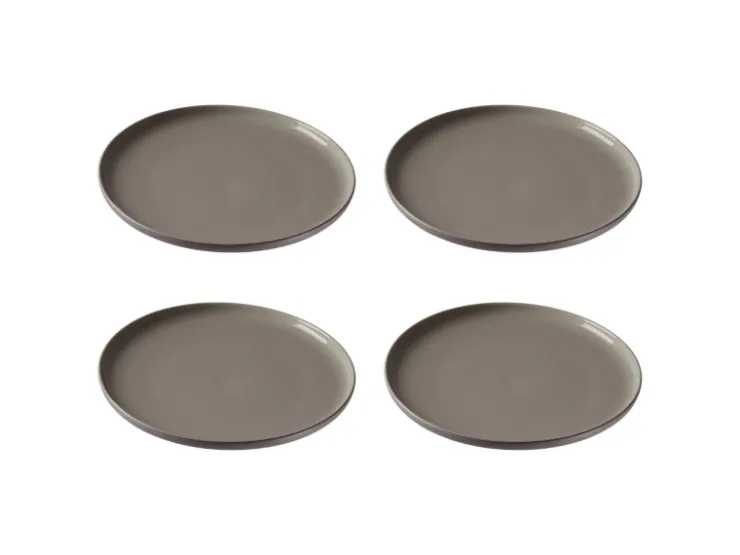 Clearance Ritzenhoff & Breker Jasper Speiseteller 26 cm 4er Set Taupe