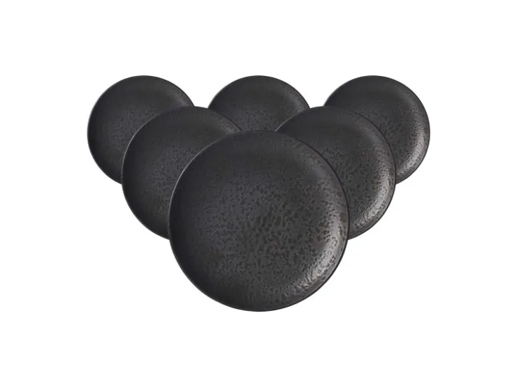 Outlet Ritzenhoff & Breker Kitwe Dessertteller 20 cm 6er Set Schwarz