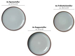 Sale Portofino Teller-Set 18-teilig Geschirr