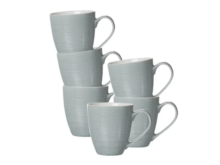 Ritzenhoff & Breker Suomi XXL Jumbobecher 550 ml 6er Set Graublau