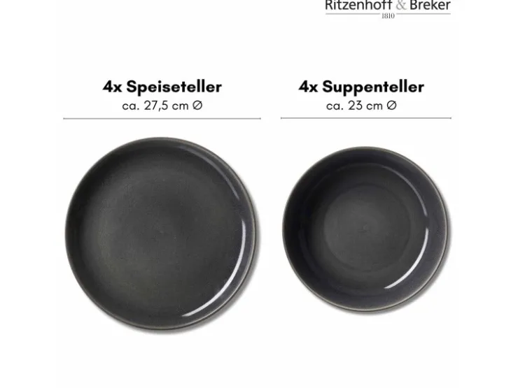 Outlet Ritzenhoff & Breker Toledo Tafel-Set 8-teilig