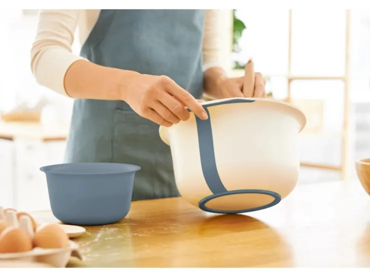 New Rotho Backschüssel-Set Fresh 2-teilig Horizontblau
