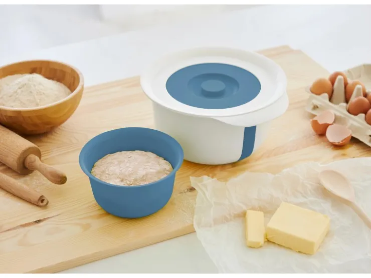 New Rotho Backschüssel-Set Fresh 2-teilig Horizontblau