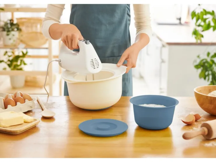 New Rotho Backschüssel-Set Fresh 2-teilig Horizontblau