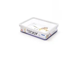 Rotho Vorratsdosen|Vorratsbehälter<Dose Loft Premium Breit 1 l Weiß-Transparent