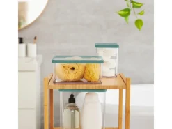 Outlet Dose Loft Premium Quadratisch 1 l Transparent Vorratsdosen|Vorratsbehälter