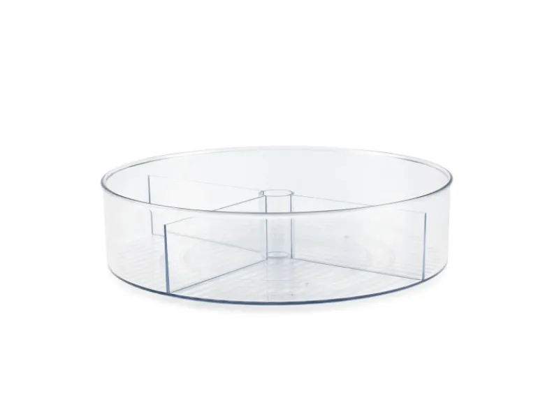 Outlet Drehteller Küchenorganizer Loft 7 cm Hoch Transparent Küchen-Ordnungssysteme|Kühlschränke