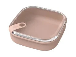 Rotho Vorratsdosen<Frischhaltedose Ela Flach 1 l Rosa