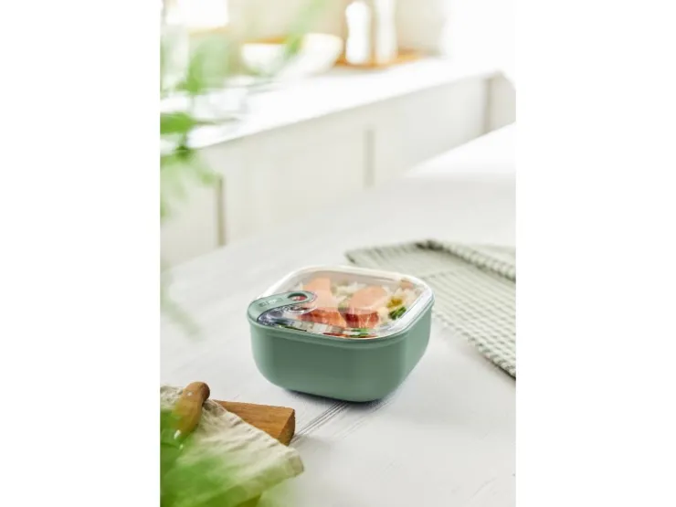 Rotho Vorratsdosen<Frischhaltedose Ela 1 l Mistletoe Green
