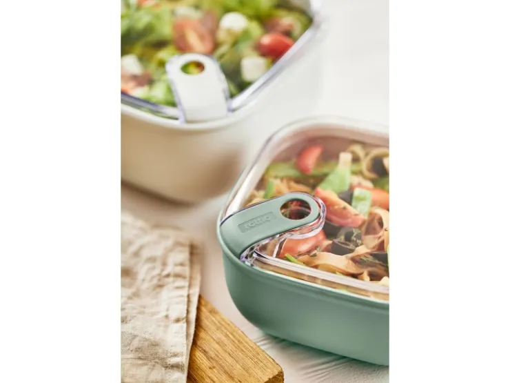 Rotho Vorratsdosen<Frischhaltedose Ela 1 l Mistletoe Green