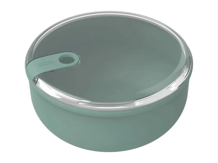 Rotho Vorratsdosen<Frischhaltedose Ela Rund 1,8 l Mistletoe Green