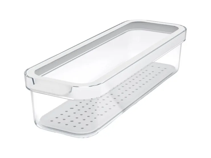 Clearance Rotho Kühlschrankorganizer Cauma 1,15 l Weiß