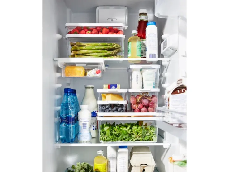 Clearance Rotho Kühlschrankorganizer Cauma 1,15 l Weiß