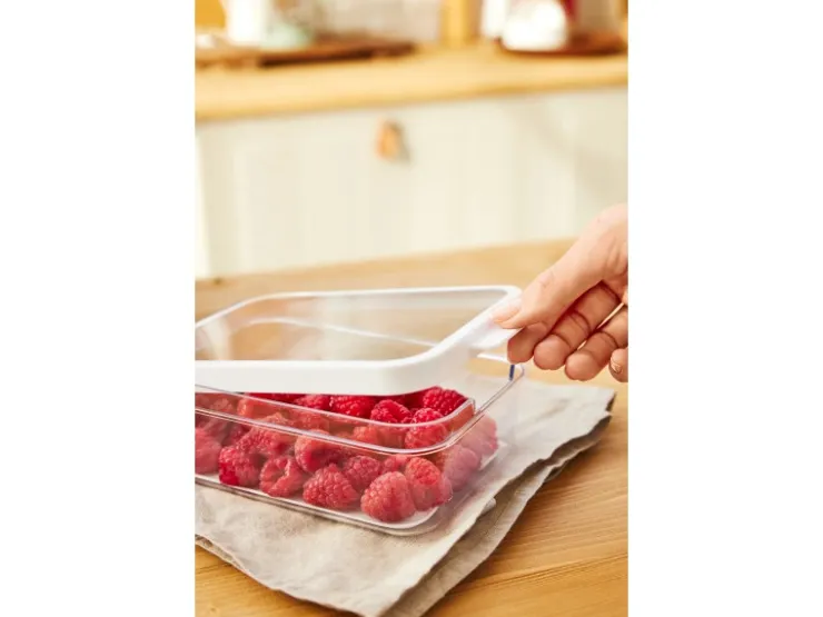 Outlet Rotho Kühlschrankorganizer Cauma 2,6 l Weiß