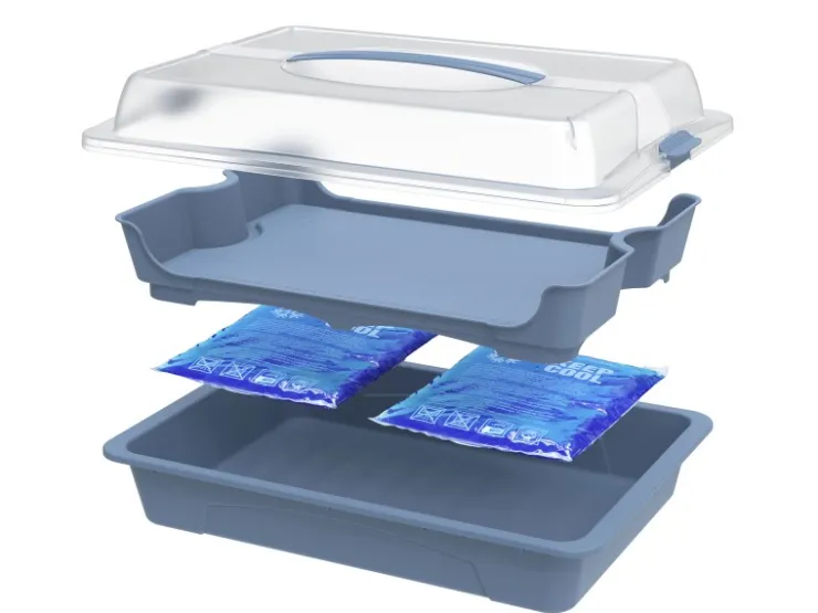 Clearance Rotho Partybutler Cool & Fresh Horizontblau