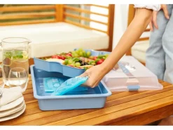 Clearance Rotho Partybutler Cool & Fresh Horizontblau