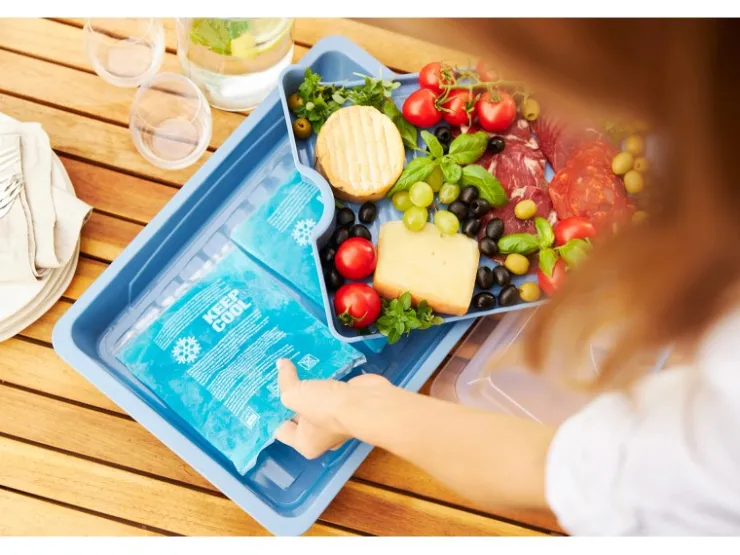 Clearance Rotho Partybutler Cool & Fresh Horizontblau