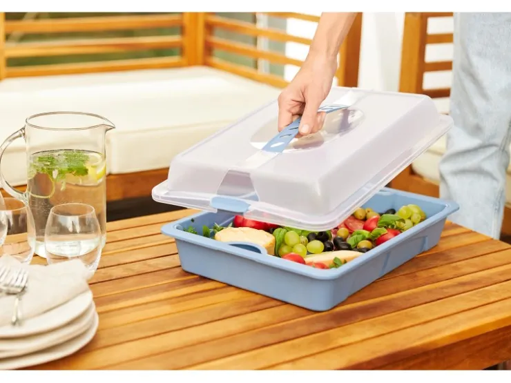 Clearance Rotho Partybutler Cool & Fresh Horizontblau
