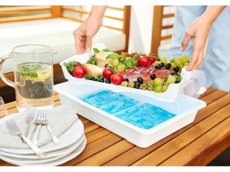Clearance Rotho Partybutler Cool & Fresh Weiß