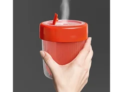 Online Thermotasse Memory B3 mit Löffel 0,5 l Papaya Küchenhelfer