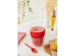 Online Thermotasse Memory B3 mit Löffel 0,5 l Papaya Küchenhelfer