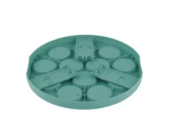 New Rotho Tortenglocke Fresh XL 26 cm Transparent Mistletoe Green