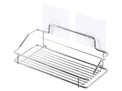 Clearance Duschablage 25 x 11,5 x 9 Transparent Küchenregale