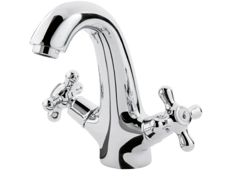 Discount Sanitop-Wingenroth Wasserhahn Zweigriffmischer Athenas Chrom