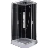 Best Komplettduschkabine Trend 2 Chrom-Optik 210 cm x 90 cm Einhebelmischer