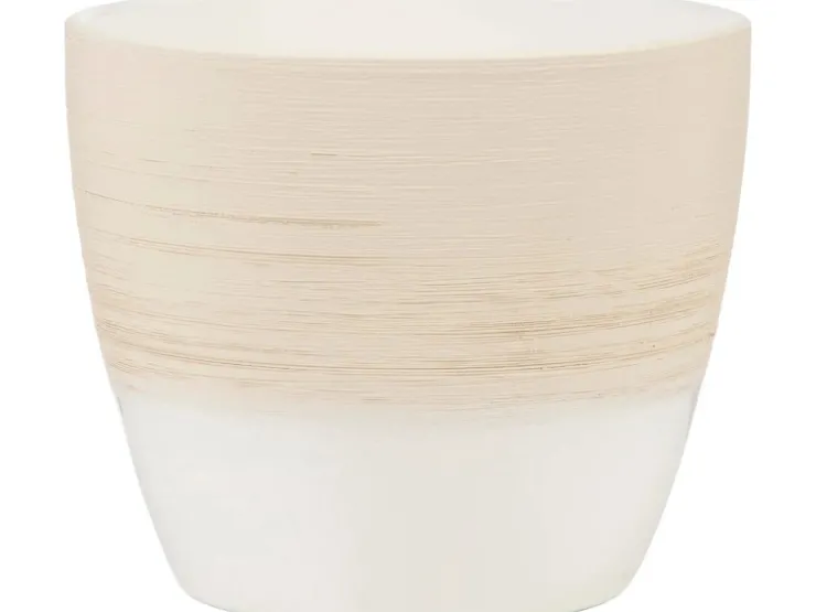 Scheurich Übertopf Blumentopf 950 Ø 16 cm Vanilla Cream Beige