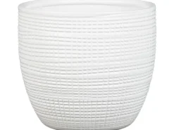 Clearance Scheurich Übertopf 866 Ø 14 cm Panna Weiß