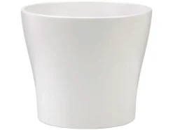 Scheurich Übertopf 808 Ø 24 cm Panna Weiß