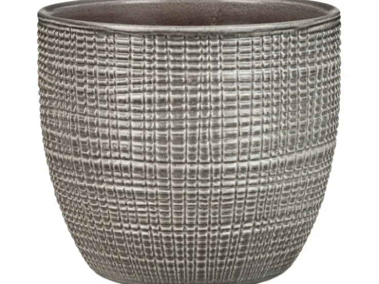 Scheurich Töpfe<Übertopf 866 Ø 16 cm Pimienta Grau