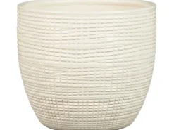 Scheurich Töpfe<Übertopf 866 Ø 14 cm Vainilla Weiß
