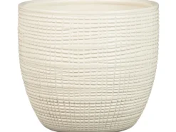 Scheurich Töpfe<Übertopf 866 Ø 22 cm Vainilla Weiß