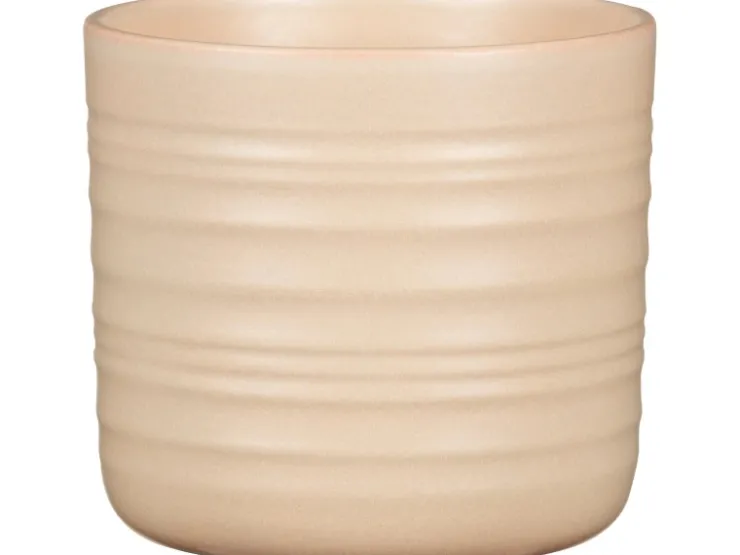 Clearance Scheurich Übertopf 850 Ø 14,2 cm x 12,8 cm Dry Reed
