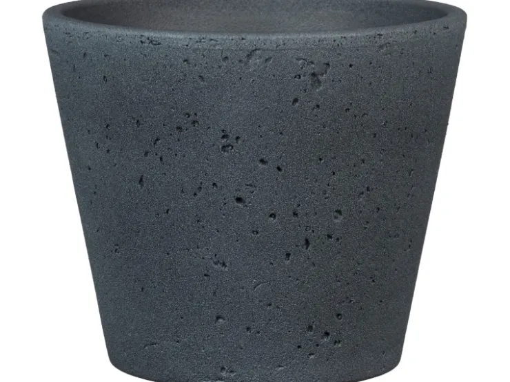 Scheurich Töpfe<Übertopf Roca 701 Ø 15 cm Dark Stone Grau