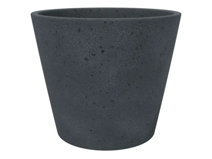 Scheurich Töpfe<Übertopf Roca 701 Ø 15 cm Dark Stone Grau