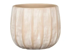 Clearance Scheurich Übertopf Runa 784 Ø 17 cm x 14 cm Washed Cream
