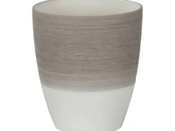 Scheurich Töpfe<Orchideengefäß 650 Ø 13 cm Espresso Cream Grau