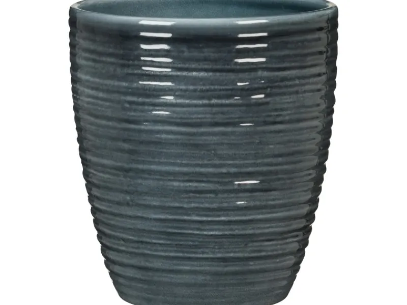 Best Orchideengefäß 669 Glass Petrol Ø 12,3 cm x 14 cm Töpfe