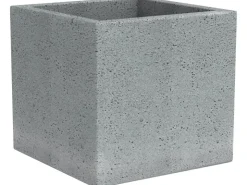 Sale Scheurich Pflanzgefäß C-Cube 240 38 cm x 38 cm Stony Grey Grau