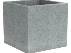 Best Pflanzgefäß C-Cube 240 28,5 cm x 28,5 cm Stony Grey Töpfe